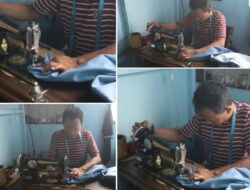 Jasa Penjahitan Warga Binaan Lapas Banjarmasin Bermanfaat Bagi Sesama