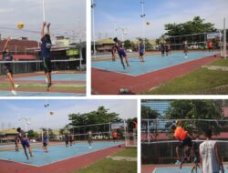 Pembina Olahraga Apresiasi Semangat Tim Voli Asteda Lapas Banjarmasin