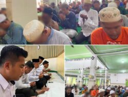 Suasana Khidmat Iringi Doa Bersama Di Lapas Banjarmasin