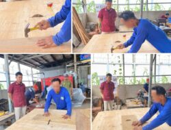 WBP Lapas Banjarmasin Manfaatkan Waktu Dengan Kegiatan Keterampilan Meubel