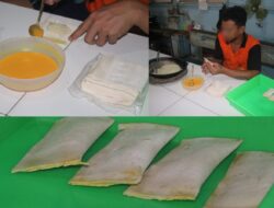 Daha, WBP Lapas Banjarmasin Kembangkan Kreativitas Membuat Martabak Mini