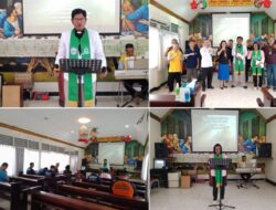 Pembina Gereja Oikumene Lapas Banjarmasin Berikan Penguatan Iman WBP