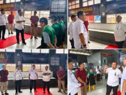 Monitoring Inspektur Wilayah I Jamin Kualitas Layanan Dapur Lapas Banjarmasin