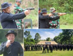 Latihan Menembak Jadi Upaya Lapas Banjarmasin Perkuat Keterampilan Petugas