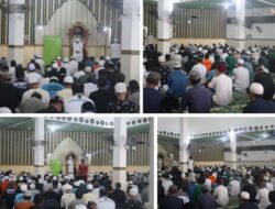 Khutbah Jumat di Lapas Banjarmasin Ajak WBP Istiqomah dalam Beramal