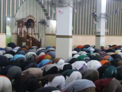 Shalat Berjamaah Jadi Rutinitas Pembinaan Kerohanian Di Lapas Banjarmasin