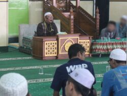 Lapas Banjarmasin Dorong WBP Hidup Berakhlak Mulia Lewat Jum’at Taqwa