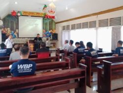 Gereja Masa Depan Cerah Layani Ibadah Rutin Umat Kristiani Di Lapas Banjarmasin