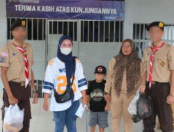 WBP Pramuka Berperan Aktif Dalam Kegiatan Sosial Di Lapas Banjarmasin