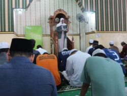 Lapas Banjarmasin Laksanakan Ibadah Jum’at Penuh Kekhidmatan Dan Kebersamaan