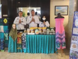 Pameran Hasil Karya Warga Binaan Lapas Banjarmasin Menarik Perhatian Pengunjung Festival