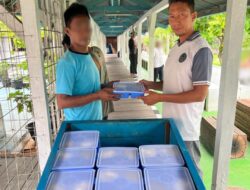 Petugas Dapur Lapas Banjarmasin Awasi Ketat Proses Pendistribusian Makan Siang