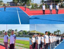 Apel Pagi Wujudkan Lingkungan Kerja Tertib, Profesional, Dan Solid Di Lapas Banjarmasin