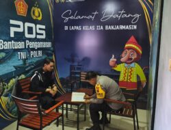 Lingkungan Lapas Tetap Aman Berkat Pendampingan Babinkamtibmas