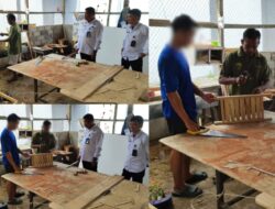WBP Didorong Kembangkan Kreativitas Dan Tanggung Jawab Dalam Pembinaan Meubel