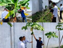 Lapas Kelas IIA Banjarmasin Dukung Program Ketahanan Pangan Nasional Lewat Pembinaan Pertanian
