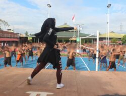 Lapas Banjarmasin Dorong Pembinaan Seimbang Lewat Kegiatan Olahraga Rutin