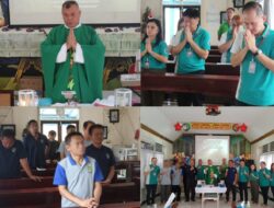 Tema Dari Kitab Lukas Warnai Ibadah Rutin Di Lapas Kelas IIA Banjarmasin