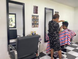 Keterampilan Pangkas Rambut Bentuk Kemandirian Warga Binaan Lapas Karang Intan