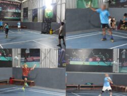 Lapas Banjarmasin Dorong Warga Binaan Hidup Sehat Lewat Olahraga Badminton