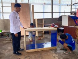 Kegiatan Bengkel Kerja Lapas Banjarmasin Wujudkan Pembinaan Kemandirian Produktif