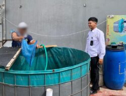 Program Pembinaan Lapas Banjarmasin Berikan Keterampilan Melalui Budidaya Ikan Lele Bioflok