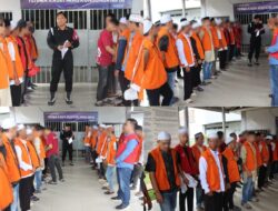 Petugas Lapas Kelas Dua A Banjarmasin Laksanakan Pengawalan Tahanan Ke Persidangan