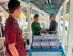 Lapas Banjarmasin Tingkatkan Kualitas Pelayanan Lewat Pembagian Ampring Tertib