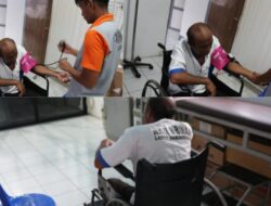 Semangat Kemanusiaan Terlihat Dalam Aksi Kader Kesehatan Lapas Kelas II A Banjarmasin