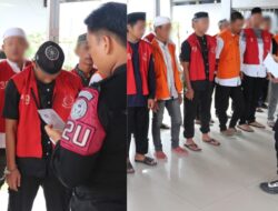 Proses Sidang WBP Tahanan Lapas Kelas IIA Banjarmasin Berjalan Lancar dan Tertib