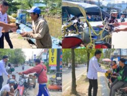 Lapas Kelas IIA Banjarmasin Bangun Kepedulian Melalui Aksi Sosial On The Road