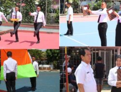 Gladi Kotor Warnai Persiapan Upacara Hari Pahlawan Di Lapas Kelas IIA Banjarmasin