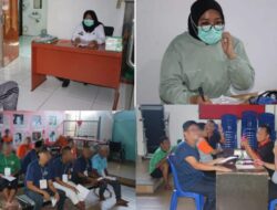 dr. Yayuk dan drg. Meka Aulia Layani Pemeriksaan Rutin di Lapas Kelas IIA Banjarmasin