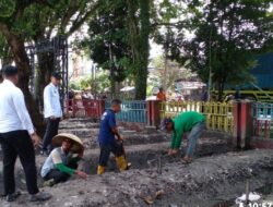 WBP Lapas Banjarmasin Temukan Harapan Baru Lewat Kegiatan Bercocok Tanam Kangkung