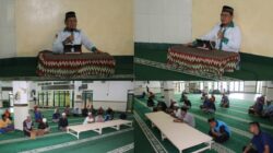 Masjid Baabut Taqwa Lapas Kelas IIA Banjarmasin Dipenuhi Suasana Khusyuk Saat Ceramah Agama