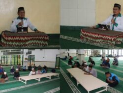 Masjid Baabut Taqwa Lapas Kelas IIA Banjarmasin Dipenuhi Suasana Khusyuk Saat Ceramah Agama