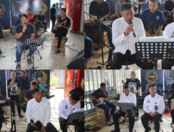 Lapas Kelas IIA Banjarmasin Hadirkan Hiburan Musik untuk Pengunjung dan Warga Binaan