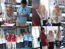 Wujudkan Budaya Literasi, Lapas Kelas IIA Banjarmasin Gandeng Dinas Perpustakaan dan Kearsipan Kota
