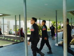 Perkuat Kamtib Jelang Nataru, Lapas Narkotika Karang Intan Intensifkan Kontrol Keliling Rutin