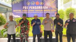 Pastikan Keamanan Pergantian Tahun, TNI–Polri Tinjau Pos Pam Lapas Narkotika Karang Intan