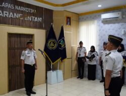 Kenaikan Pangkat Jadi Motivasi, Lapas Narkotika Karang Intan Perkuat SDM Profesional