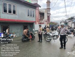 Satlantas Polres Kepulauan Tanimbar Amankan Lalu Lintas Saat Salat Jumat