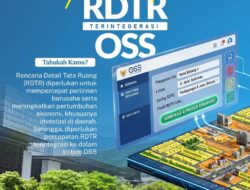ATR/BPN: RDTR Kunci Percepatan Perizinan dan Pertumbuhan Ekonomi
