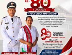 PEMERINTAH DESA OTEMER Kecamatan Wertamrian – Kabupaten Kepulauan Tanimbar Mengucapkan DIRGAHAYU BHAYANGKARA KE-80