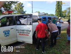Aksi Nyata Satpam BRI Saumlaki Selamatkan Ambulance Pasien Darurat