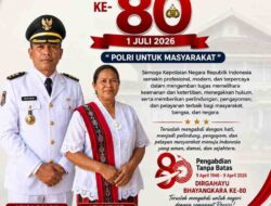 PEMERINTAH DESA OTEMER Kecamatan Wermaktian – Kabupaten Kepulauan Tanimbar Mengucapkan DIRGAHAYU BHAYANGKARA KE-80