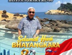 EDDY SANTIAGO Toko Selatan Saumlaki Kabupaten Kepulauan Tanimbar Mengucapkan DIRGAHAYU HARI BHAYANGKARA KE-80
