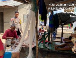 Sambangi Nelayan, Bhabinkamtibmas Fursuy Perkuat Sinergi Jaga Kamtibmas