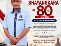 Keluarga Besar SuaraAnakNegeri.com Mengucapkan Selamat Hari Ulang Tahun Bhayangkara ke-80