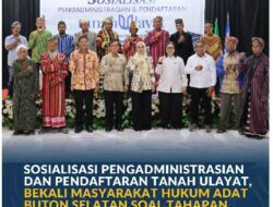 ATR/BPN Bekali Masyarakat Adat Buton Selatan Proses Sertipikasi Tanah Ulayat